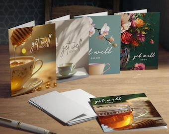 JW Greeting Card - Get Well Soon | Isaiah 33:24 with Envelopes