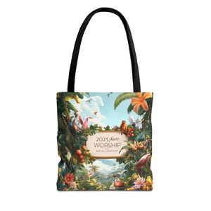 JW Pure Worship Special Convention Tote Bag - Paradise Design