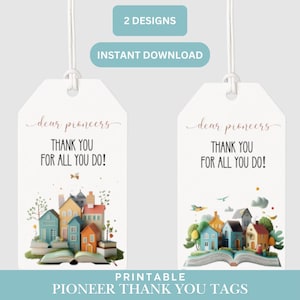 JW Pioneer Gift Tag | Thank You Pioneers | JW Gift Digital Download