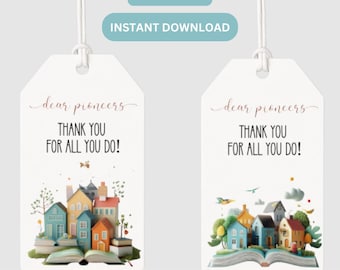 JW Pioneer Gift Tag | Thank You Pioneers | JW Gift Digital Download