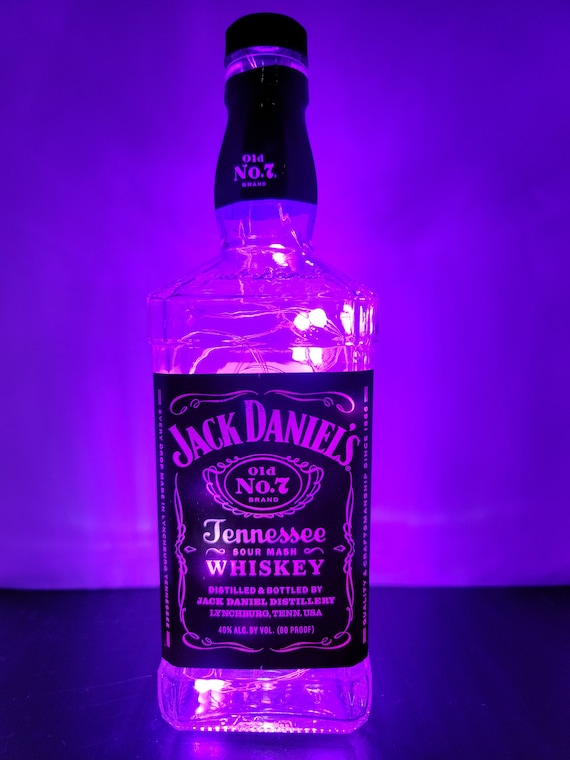 Jack Daniels Tennessee Whiskey Liquor Bottle Light Decor. for Bar