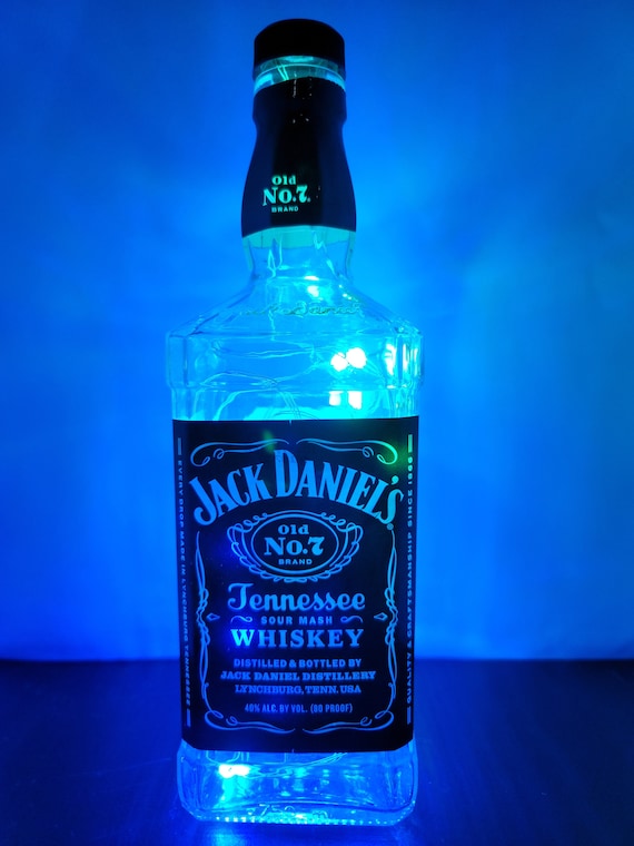 Jack Daniels Tennessee Whiskey Liquor Bottle Light Decor. for Bar