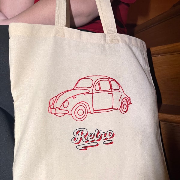 Tote bag brodé