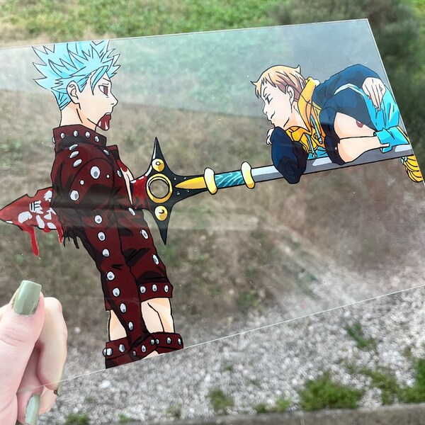 Peinture sur verre The Seven Deadly Sins