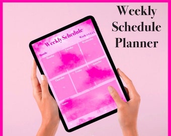 Weekly Schedule Planner