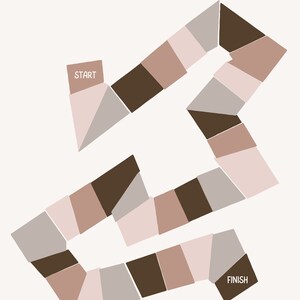 Målspårare för barn | Månatlig uppgiftsspårare | Visuella mål | Anpassningsbart digitalt tryck | Canva