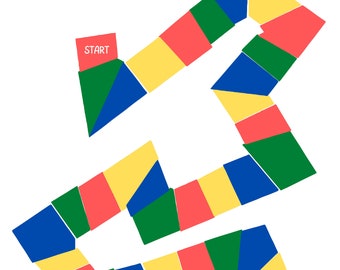 Rastreador de objetivos para niños / Rastreador de tareas mensuales / Objetivos visuales / Impresión digital personalizable / Canva