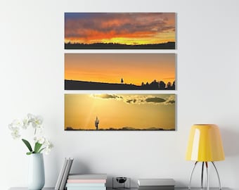 Silhouette Acrylic Prints (Triptych)