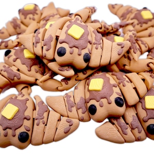 Flappy Jack Adorable 3D Printed Articulated Stingray Sea Pancake Toy