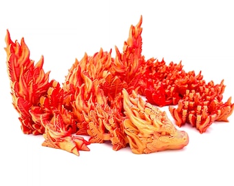 Colorful 3D Phoenix Dragon Articulated Fidget Toy