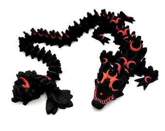 Lunar Dragon Toy | Articulated Fantasy Creature