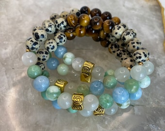 GEMINI Zodiac Bracelet, Crystal Jewelry, Birthstones, Gift for Women, Best Friend Birthday Gifts, Astrology, Handmade in Canada