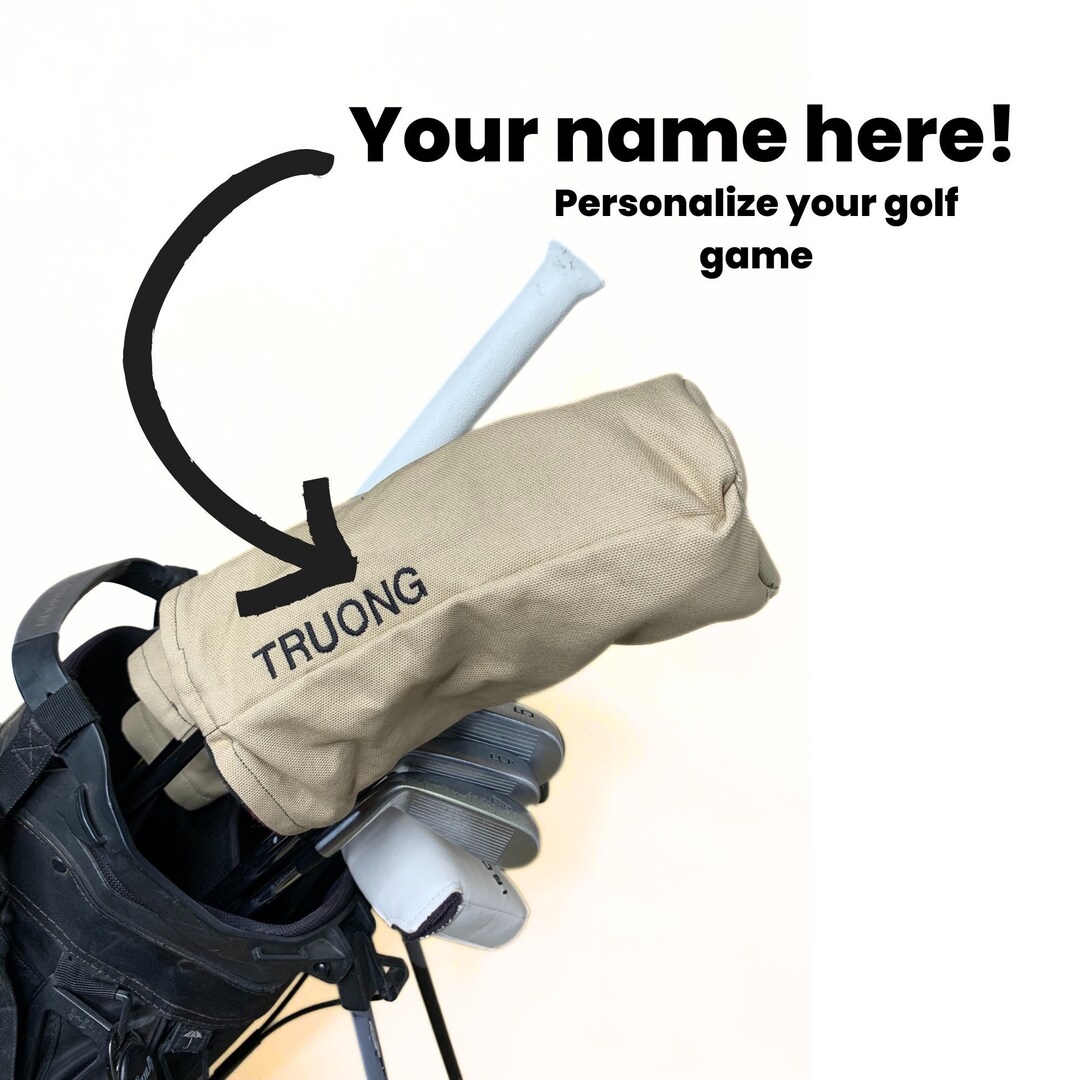 Customized Golf Headcovers Personalized Club Covers Gift for Golfers Etsy