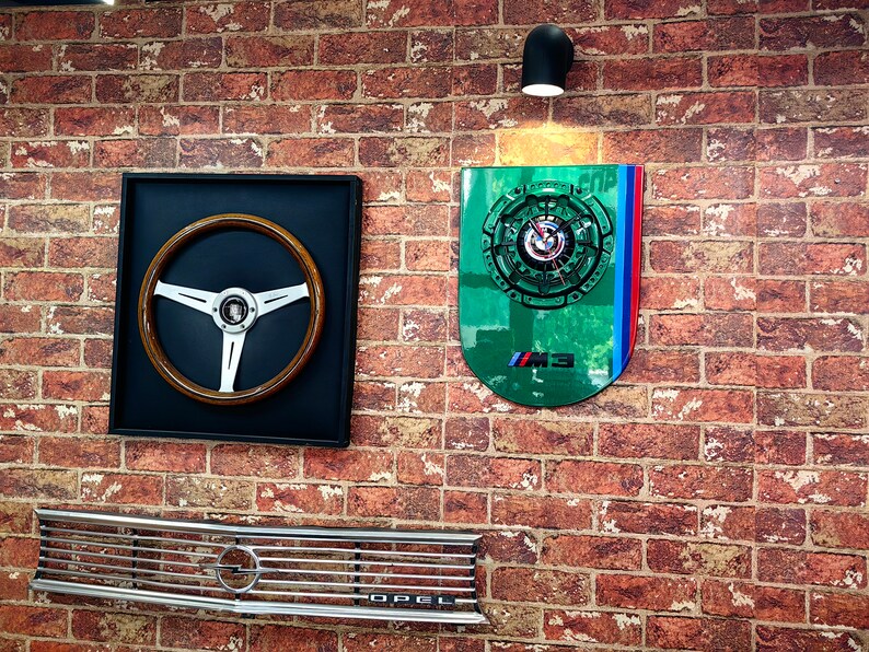 Car Part Clock Car Parts Furniture, Clock, Wall Clock, Cutch Clock, , Automotive Decor ...