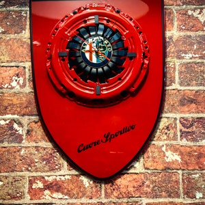 Pièces détachées de meubles de voiture, horloge, horloge murale, pendule plate, décoration automobile, mancave, horloge de pièces de voiture