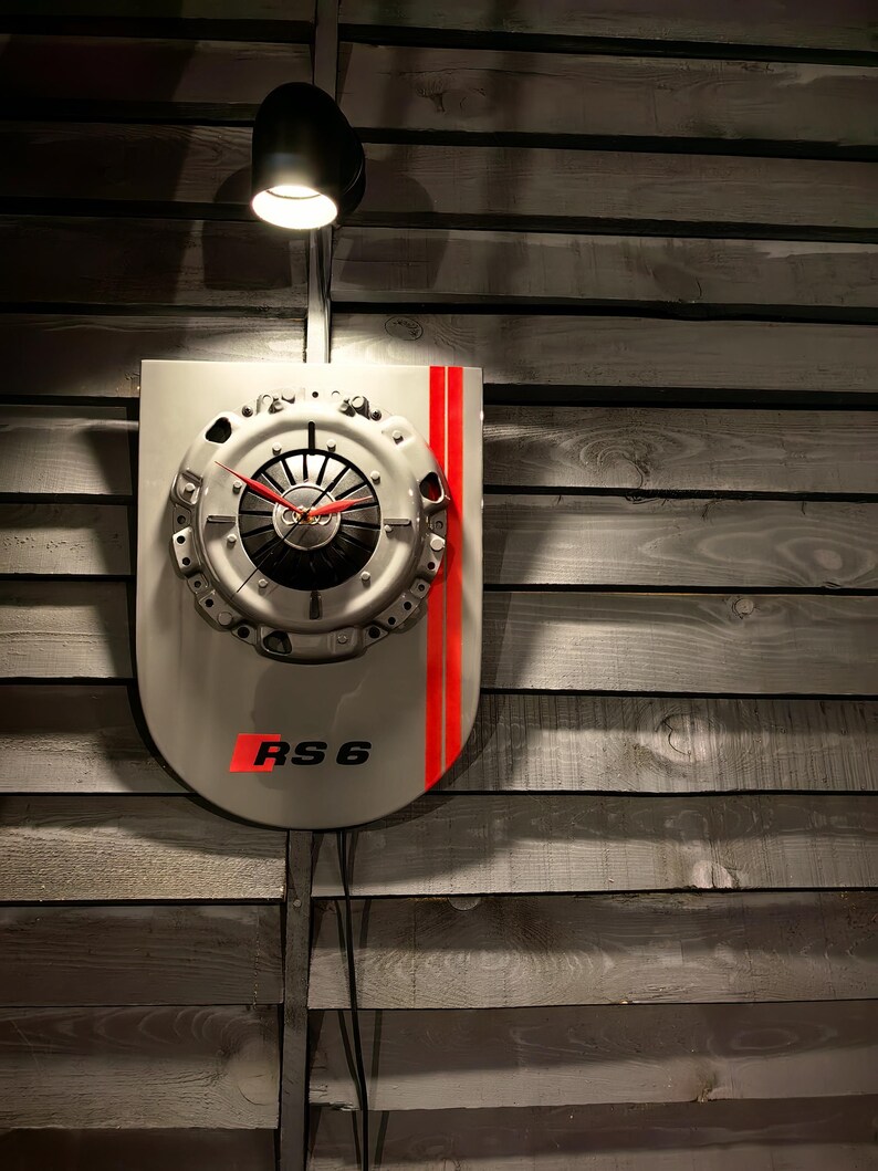 Car Part Clock Car Parts Furniture, Clock, Wall Clock, Cutch Clock, , Automotive Decor ...