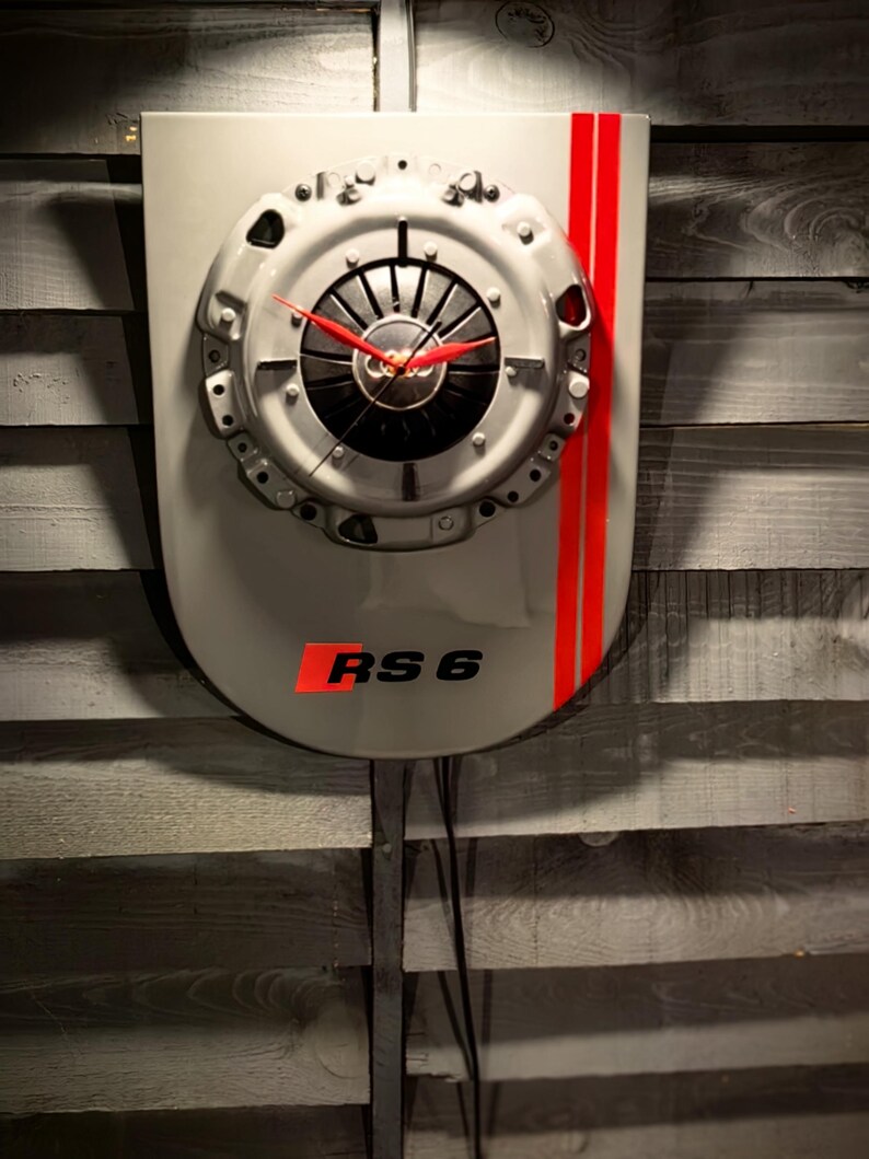 Car Part Clock Car Parts Furniture, Clock, Wall Clock, Cutch Clock, , Automotive Decor ...