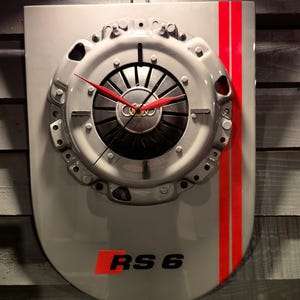 Pièces détachées de meubles de voiture, horloge, horloge murale, pendule plate, décoration automobile, mancave, horloge de pièces de voiture
