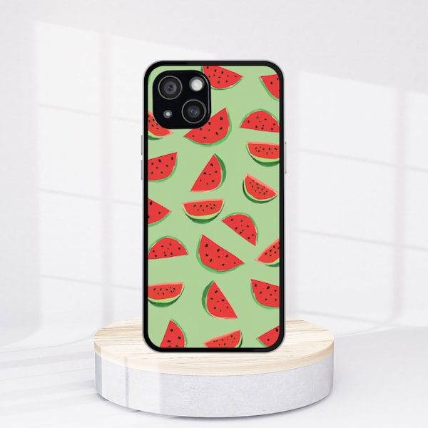 Watermelon Phone Case Fruit for iPhone 14 13 12 11 14 Plus 13 Pro Max 12 Mini 11 Pro XS XR 7 8 SE Samsung S23 S22 Cover Collage Phone Case