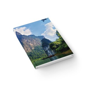Nature-Inspired Journal, Scenic Landscape Writing Notebook, Travel Diary, Gift for Writers, Eco-Friendly Journal, Outdoor Adventure Gift