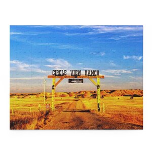 Badlands Ranch House Jigsaw Puzzle: Family Fun Game Night (252 or 500 Piece) image 3