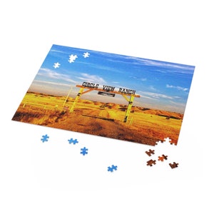 Badlands Ranch House Jigsaw Puzzle: Family Fun Game Night (252 or 500 Piece) image 1