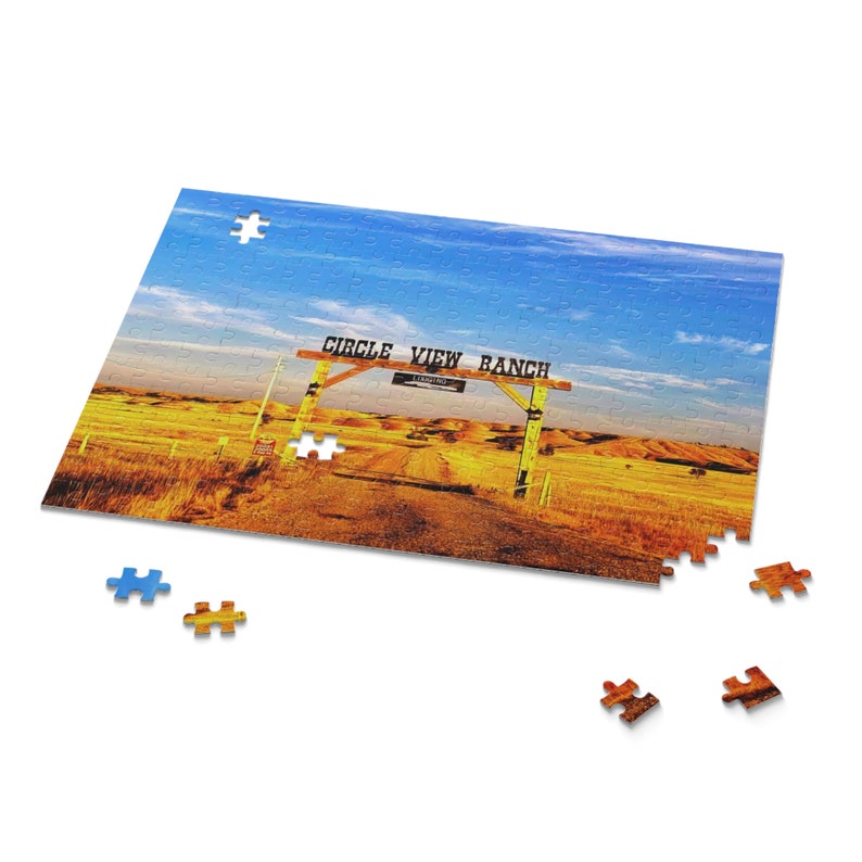 Badlands Ranch House Jigsaw Puzzle: Family Fun Game Night (252 or 500 Piece) image 4