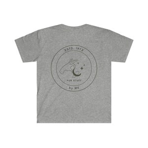 FunStuffbyMK branded Unisex Softstyle T-Shirt