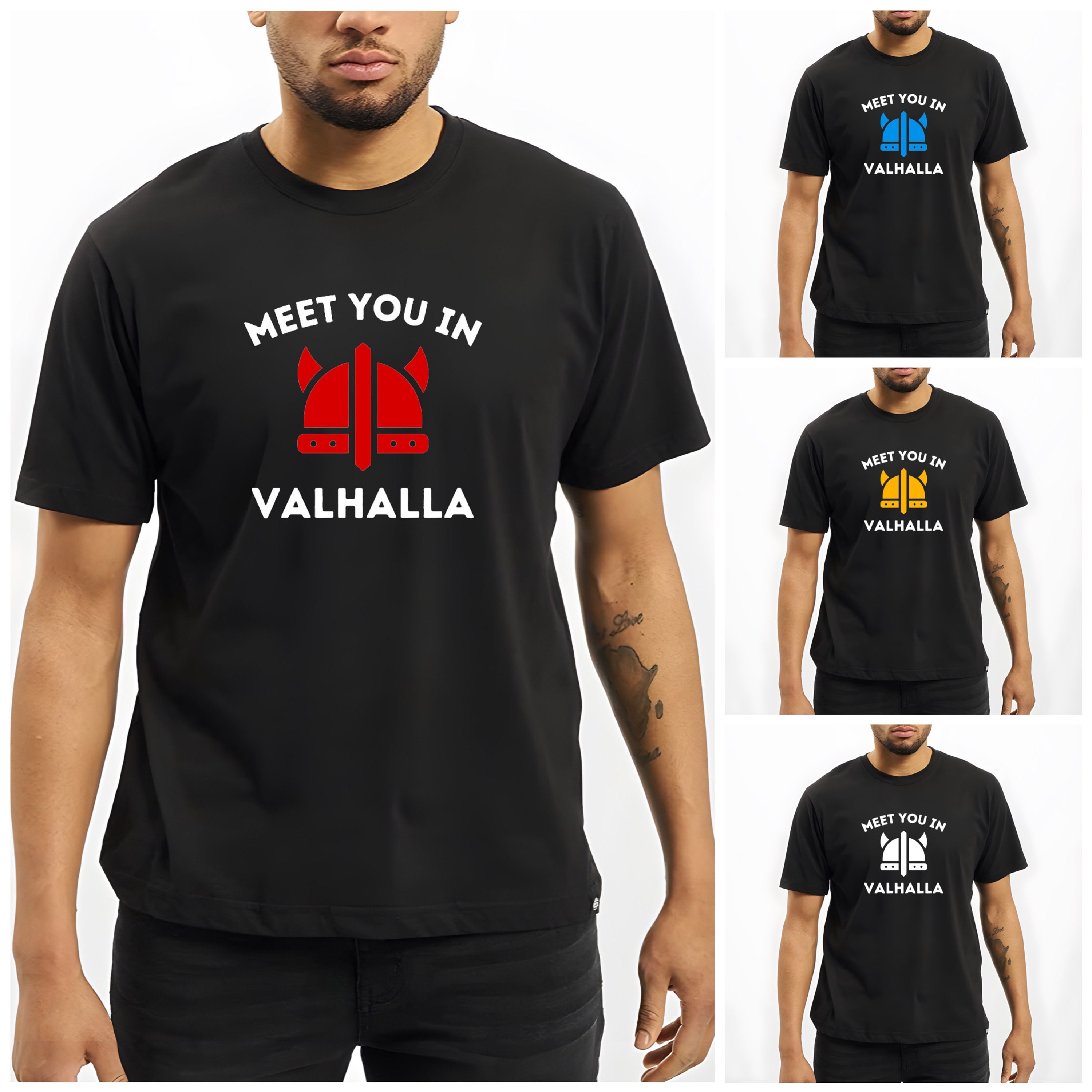 Neverless Felpa Con Cappuccio Da Uomo Con Stampa Valhalla Teschio Odin Runen Vichingo Alla Moda See You In Valhalla Colore Nero Xxxxxl 106931409
