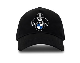 BMW Motorrad Casquette noire unisexe Auto Moto Hat