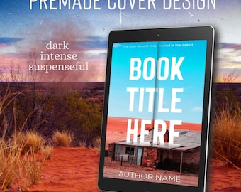 Psychothriller vorgefertigter Buchumschlag | Düster, Intensiv, Spannend | Ebook Cover Design | Exklusives Einzelstück