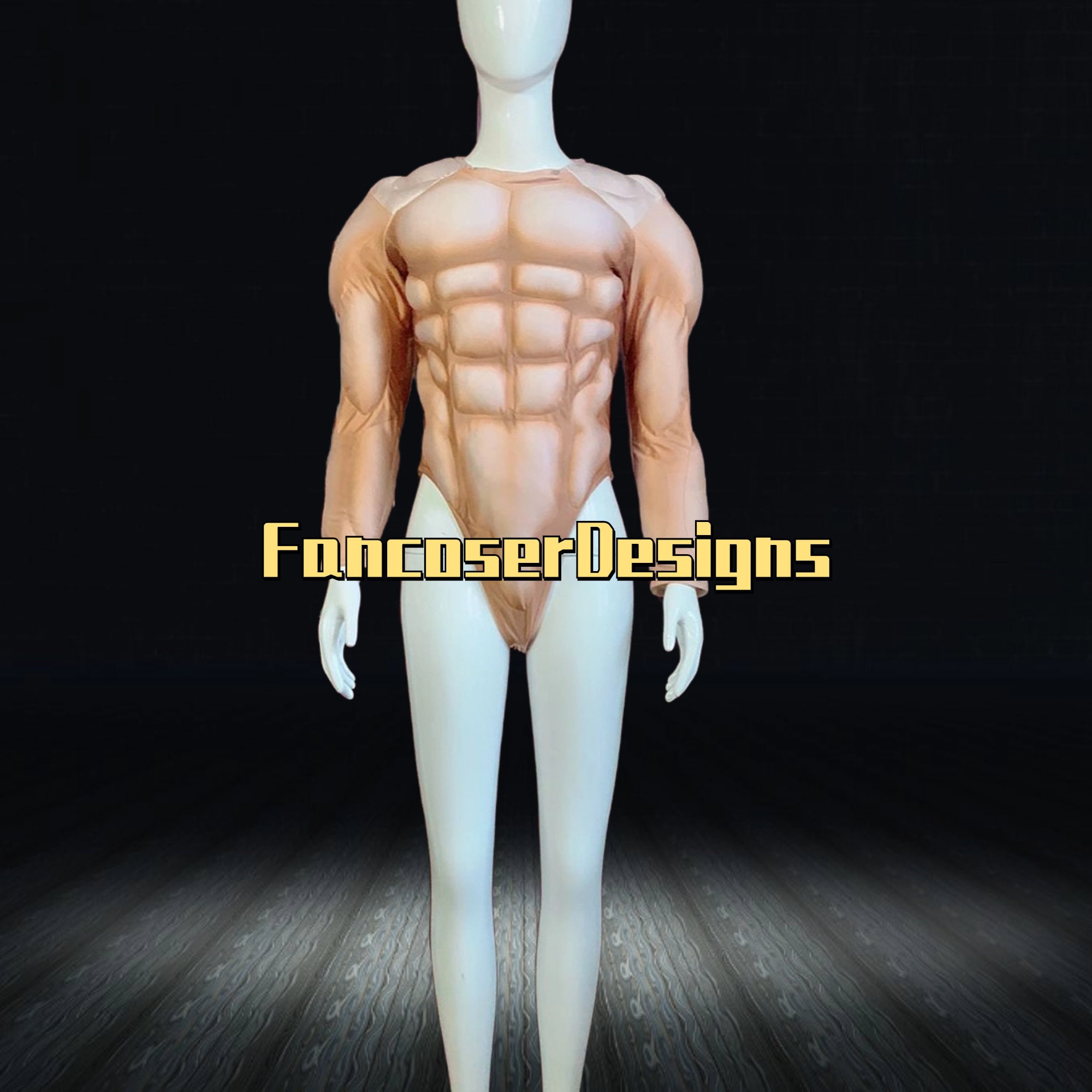 Muscle Shape Muscle Suit for Cosplay Halloween Cosplay - Etsy