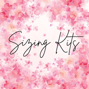 Press on nail sizing kits