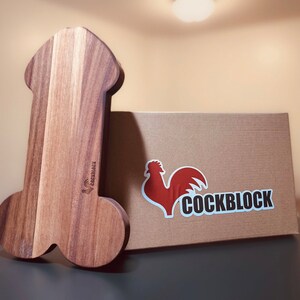 SHIPS FAST!!! Custom Engraving 3 sizes CockBlock Cockuterie Board, Perfect Gag Gift for Parties and Bachelorette Parties