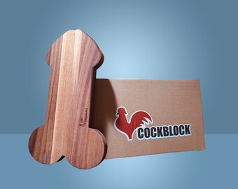 Custom Engraving Personalized Cockuterie Cockblock Charcuterie Cheese Board Perfect for Bridal Showers, Parties, and Funny Gag Gifts