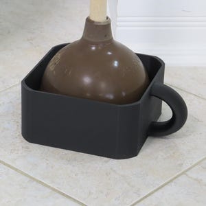 Toilet Plunger Holder with Handle
