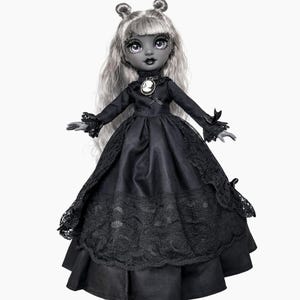monster high black dress Monster High x Wednesday Raven Dress Doll