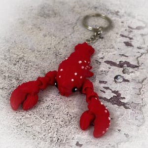 Schlüsselanhänger mit Karabiner flexibel flexi niedlichen chibi