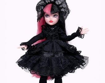 Zestaw ubrań dla lalek Gothic Lolita na zamówienie