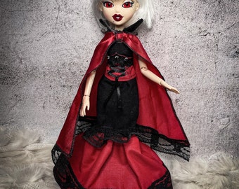Vampire Red Lady Dress for BRATZILLAZ BRATZ Etsy