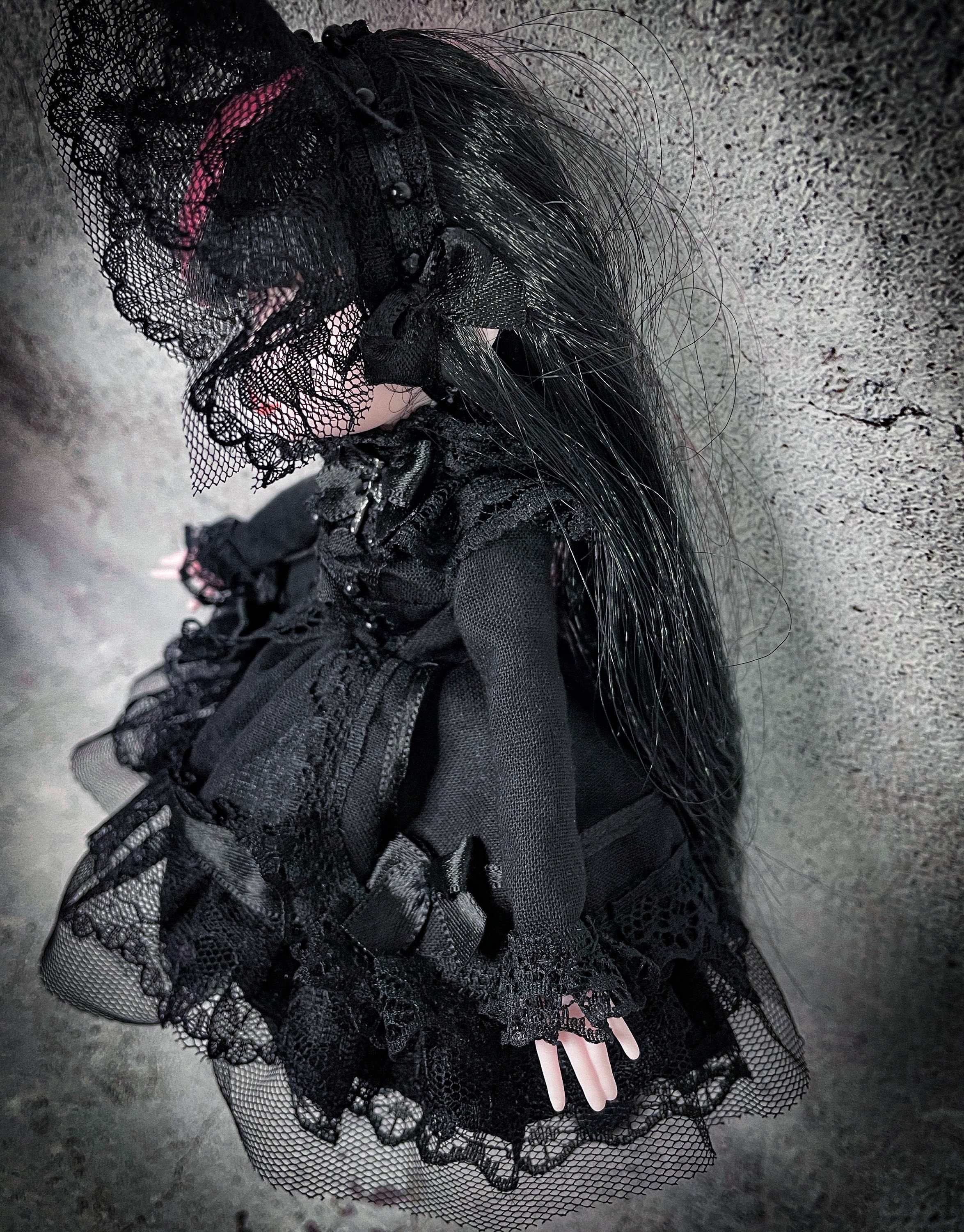 Gothic Lolita Set Clothes Doll Clothes Custom - Etsy Gothic Lolita Set Clothes Doll Clothes Custom - Etsy