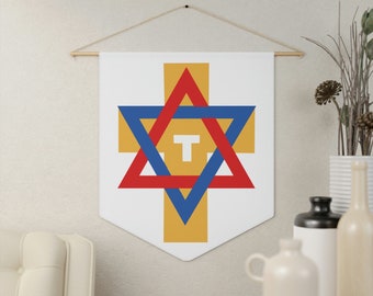 Home Decor Pennant Banner of the East Golden Dawn Pennant