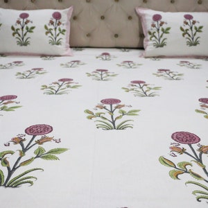 Hand Block Print Bedsheets
