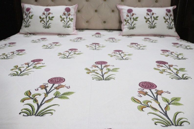 Hand Block Print Bedsheets