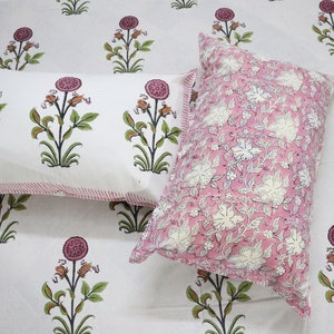 Hand Block Print luxury bedding set