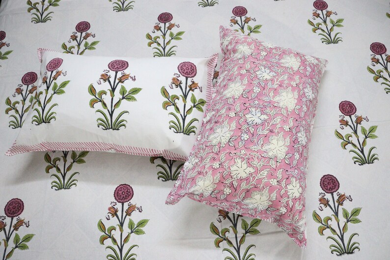 Hand Block Print luxury bedding set