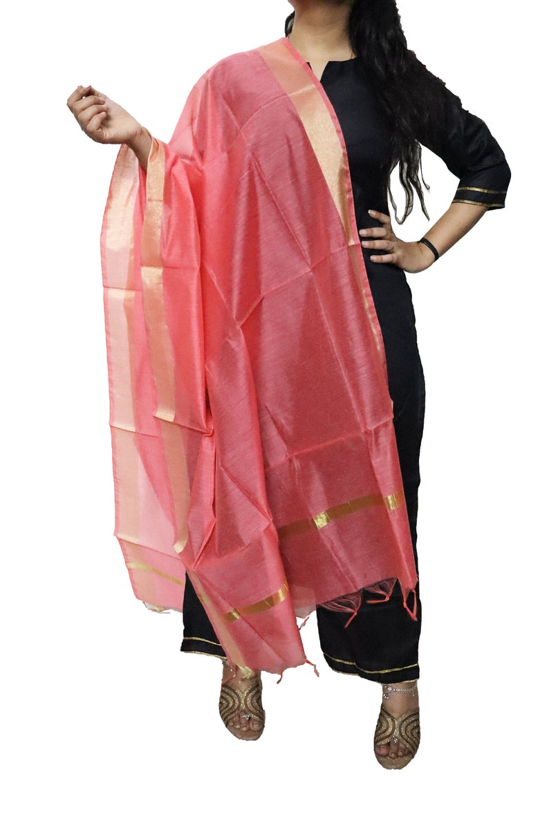 chanderi silk dupatta