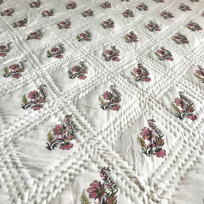 block print quilts