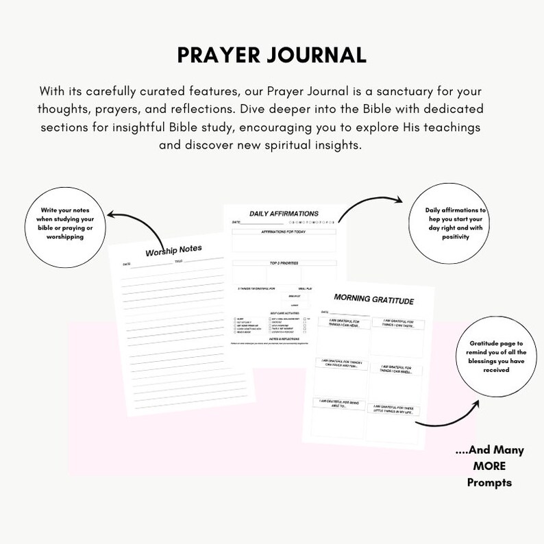 The Ultimate Prayer Journal-lady Faith........ Prayer Journal, Notebooks, Journals, Planners ...
