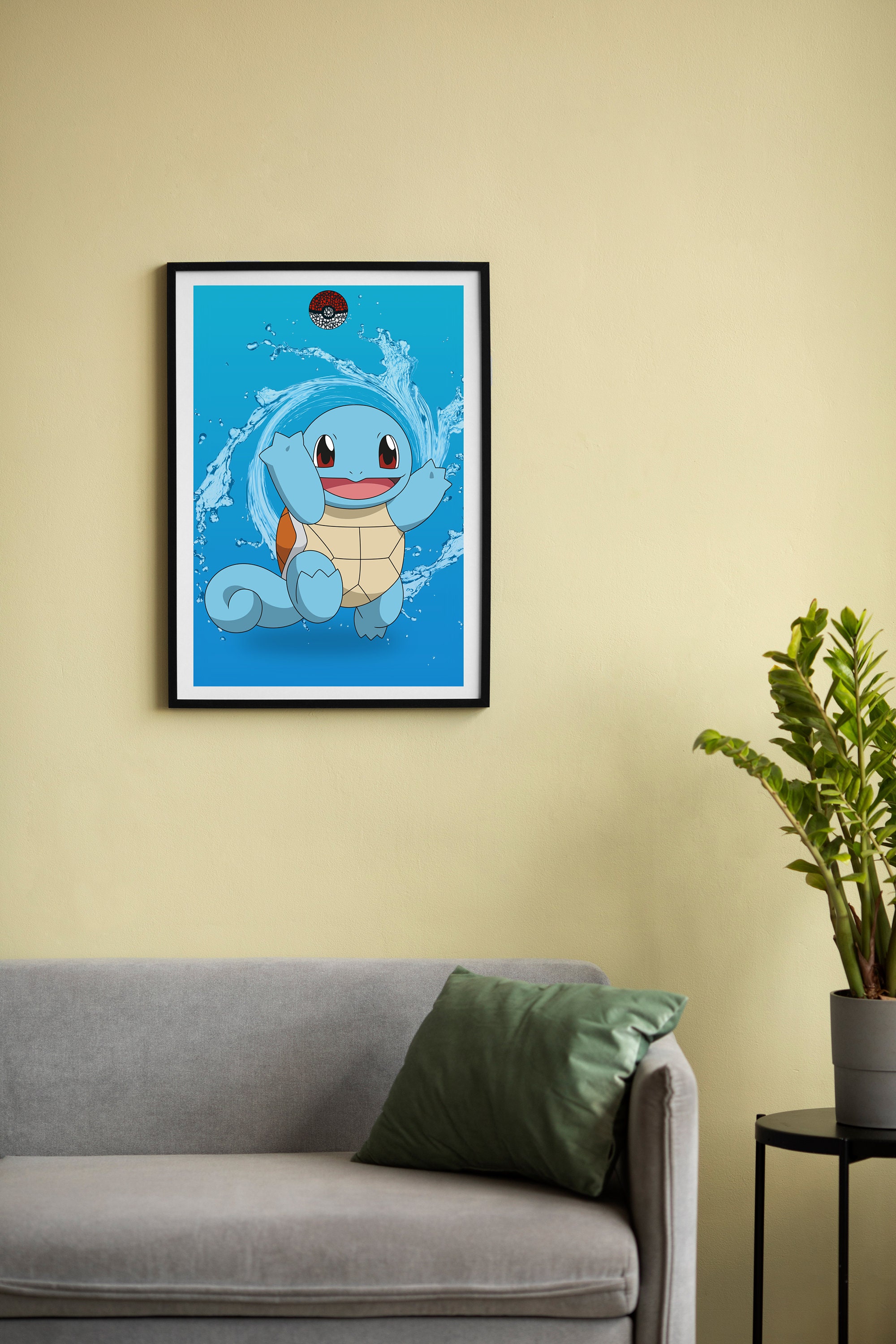 Squirtle Pokémon Printable Instant Downloadable Digital Art - Etsy